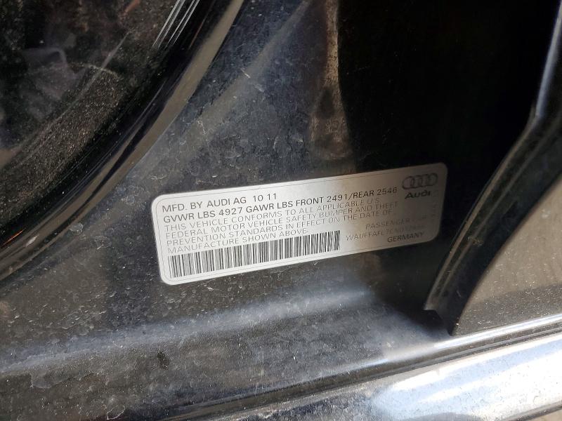 Продаж на аукціоні авто 2012 Audi A4, vin: WAUFFAFL7CN012666, номер лоту: 52585246