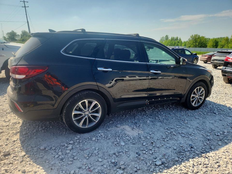 55230126 :رقم المزاد ، KM8SMDHF0HU221501 vin ، 2017 Hyundai Santa Fe مزاد بيع