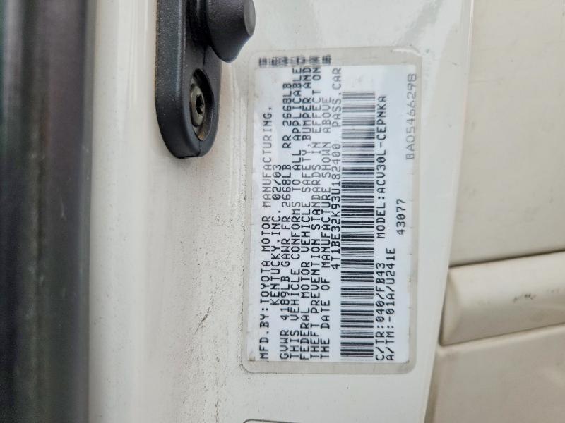Aukcja sprzedaży 2003 Toyota Camry, vin: 4T1BE32K93U182400, numer aukcji: 54078876