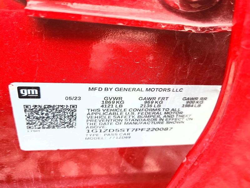 2023 Chevrolet Malibu მანქანა იყიდება აუქციონზე, vin: 1G1ZD5ST7PF220087, აუქციონის ნომერი: 52721306