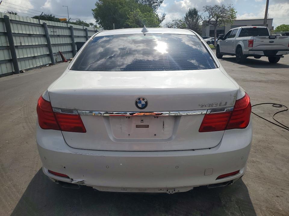 2012 Bmw 740 მანქანა იყიდება აუქციონზე, vin: WBAKB4C5XCC576017, აუქციონის ნომერი: 51908856