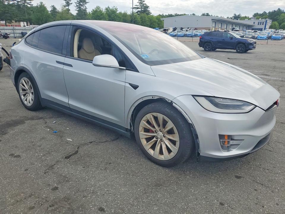 Продажа на аукционе авто 2017 Tesla Model X, vin: 5YJXCBE28HF035121, номер лота: 55030206