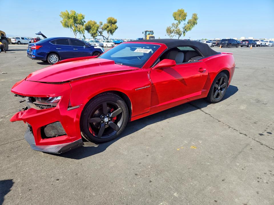 Продаж на аукціоні авто 2015 Chevrolet Camaro, vin: 2G1FD3D30F9215535, номер лоту: 52437456