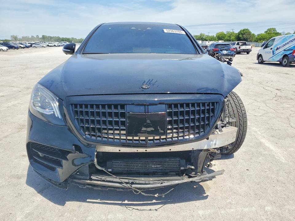 52963786 :رقم المزاد ، WDDUG8GB2JA417754 vin ، 2018 Mercedes-benz S مزاد بيع