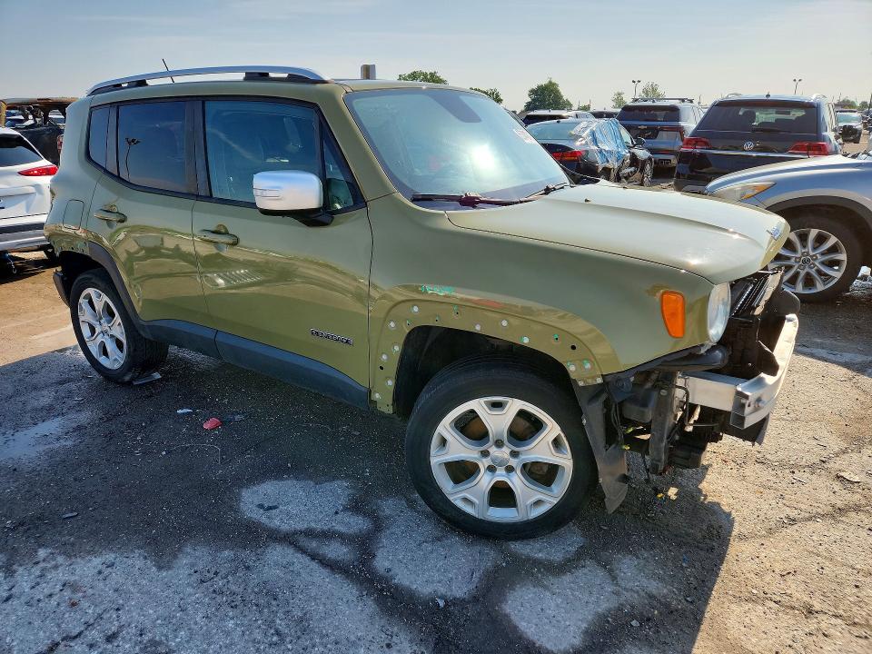 53749416 :رقم المزاد ، ZACCJBDT2FPB85987 vin ، 2015 Jeep Renegade مزاد بيع
