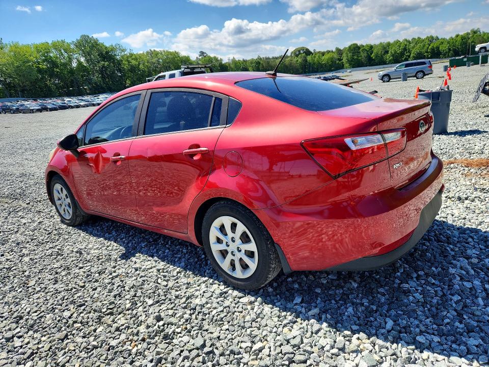 55948706 :رقم المزاد ، KNADM4A39H6118365 vin ، 2017 Kia Rio مزاد بيع