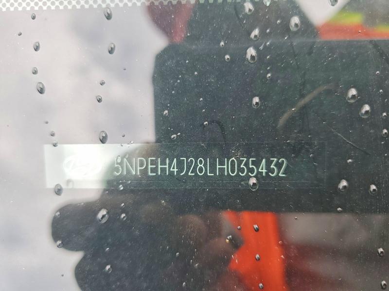 Продаж на аукціоні авто 2020 Hyundai Sonata, vin: 5NPEH4J28LH035432, номер лоту: 54637876
