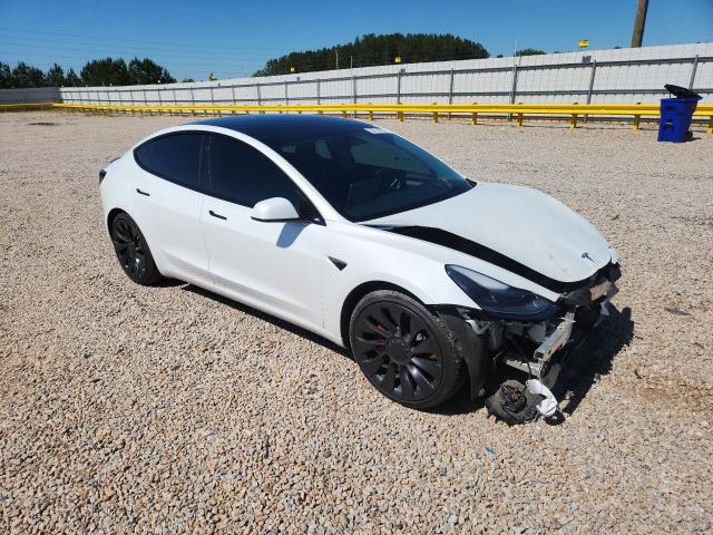 Продажа на аукционе авто 2021 Tesla Model 3, vin: 5YJ3E1EC9MF098007, номер лота: 50750756