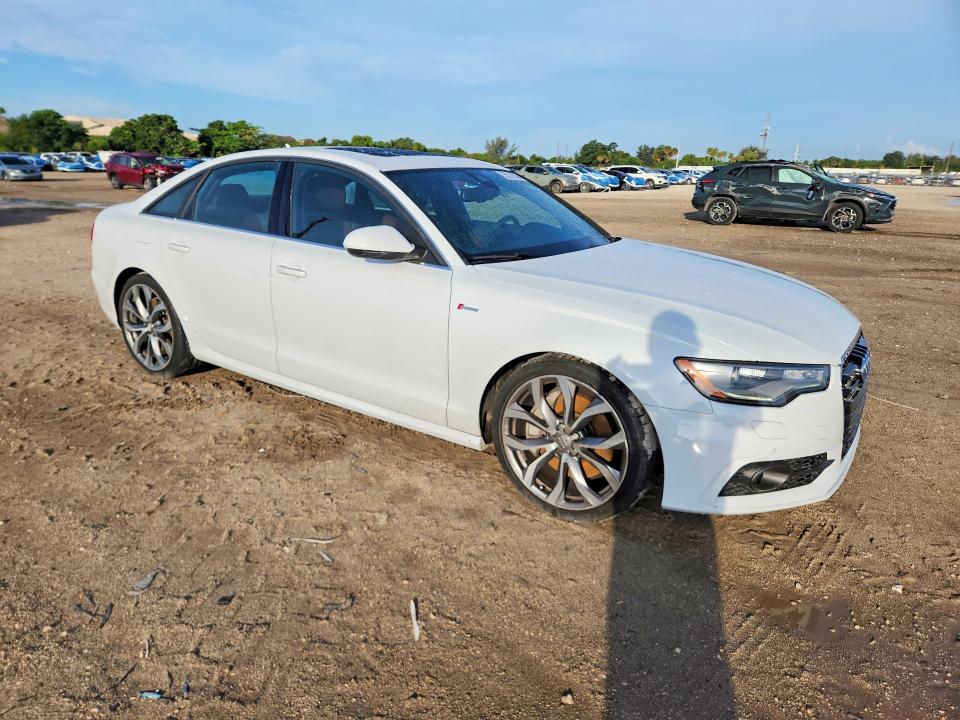 55379256 :رقم المزاد ، WAUHGAFC0EN053858 vin ، 2014 Audi A6 مزاد بيع