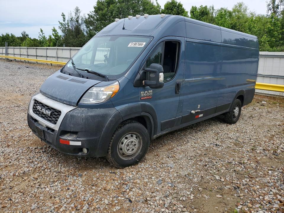 2019 Ram Promaster 3500 მანქანა იყიდება აუქციონზე, vin: 3C6URVJG0KE548890, აუქციონის ნომერი: 51987666
