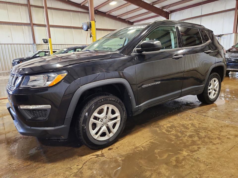 Продаж на аукціоні авто 2017 Jeep Compass, vin: 3C4NJDABXHT642394, номер лоту: 53551476