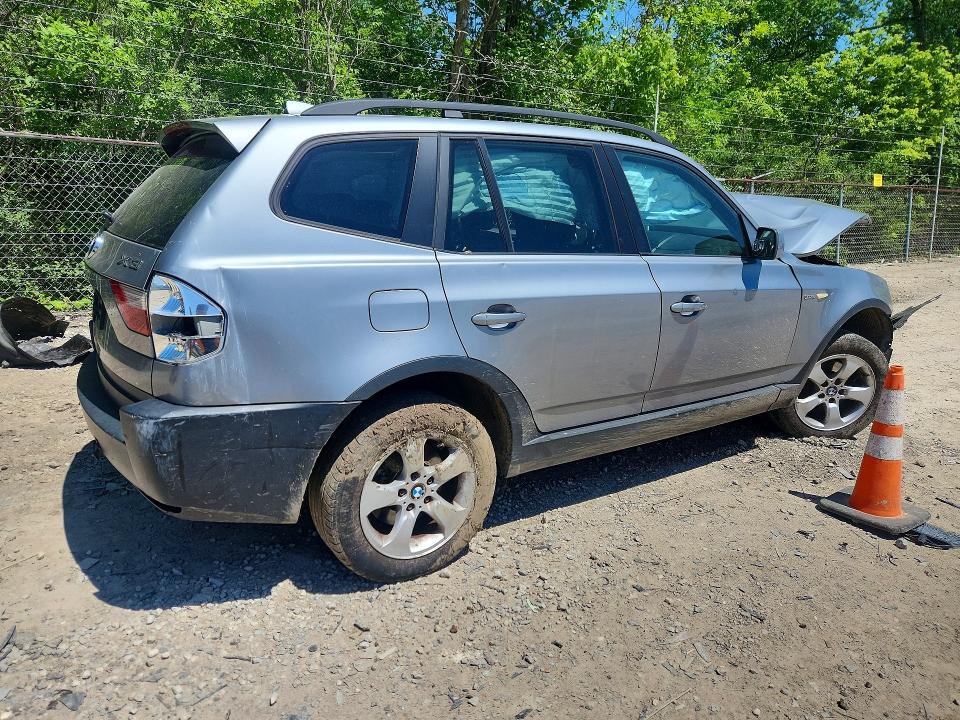 2007 Bmw X3 მანქანა იყიდება აუქციონზე, vin: WBXPC93497WF22180, აუქციონის ნომერი: 55278746