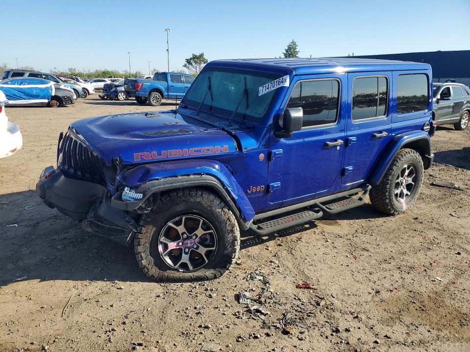 71470164 :رقم المزاد ، 1C4HJXFGXJW226719 vin ، 2018 Jeep Wrangler Unlimited مزاد بيع