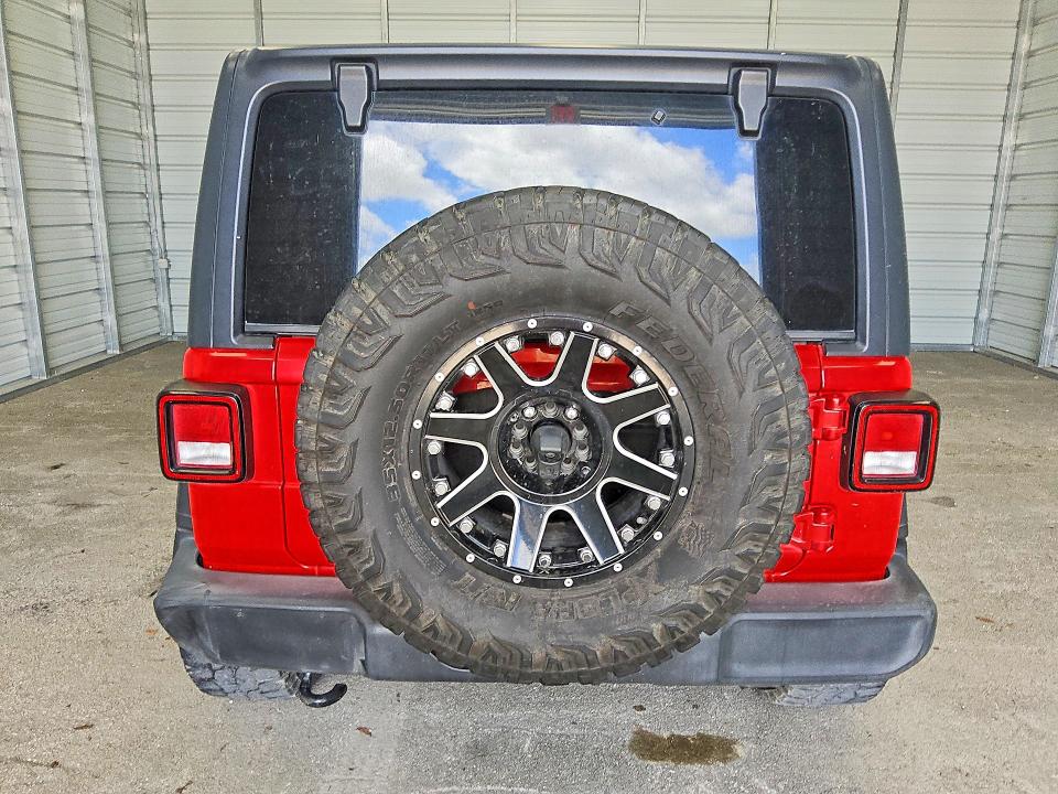 2020 Jeep Wrangler Unlimited მანქანა იყიდება აუქციონზე, vin: 1C4HJXDN2LW126943, აუქციონის ნომერი: 53034086