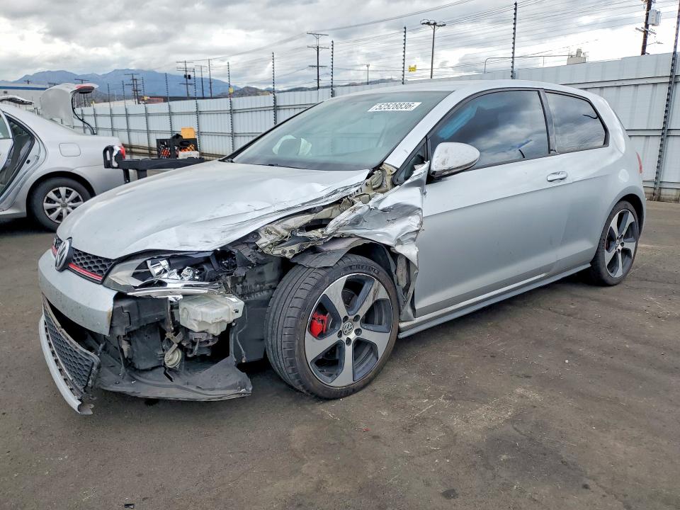 52528836 :رقم المزاد ، 3VWYT7AU4GM038789 vin ، 2016 Volkswagen Gti مزاد بيع