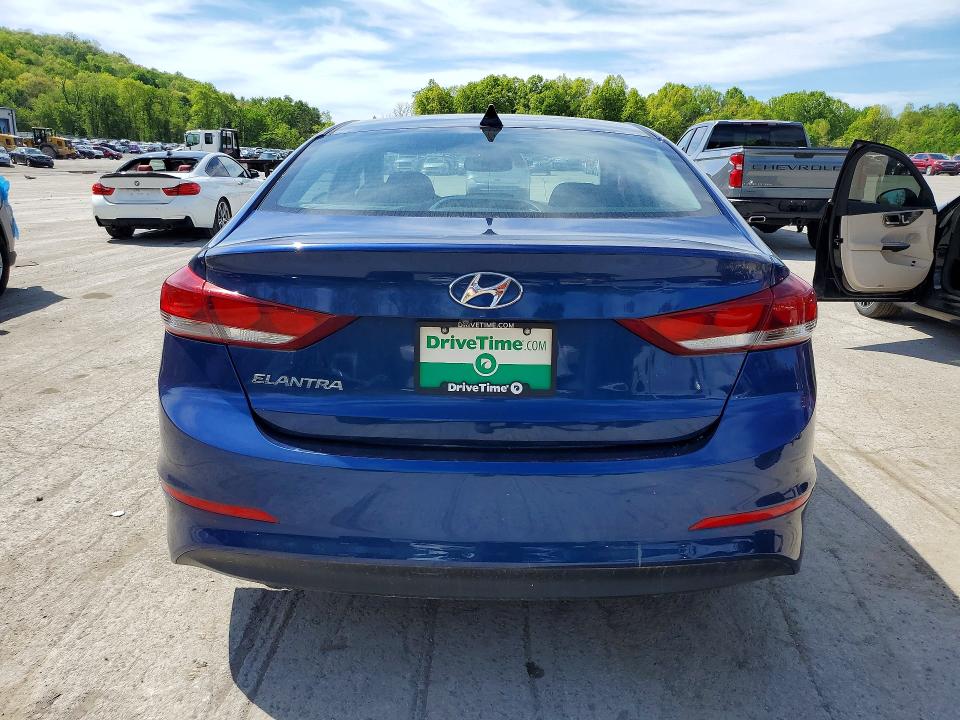 53882016 :رقم المزاد ، 5NPD84LF1HH154118 vin ، 2017 Hyundai Elantra مزاد بيع