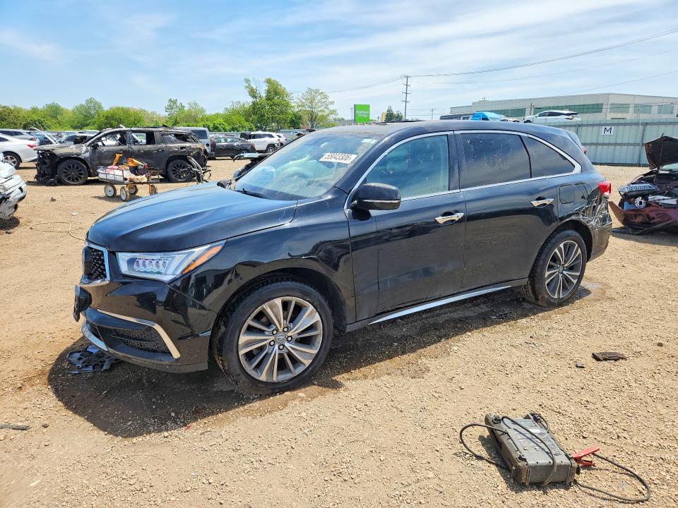 Auction sale of the 2017 Acura Mdx, vin: 5FRYD4H77HB032472, lot number: 55043306
