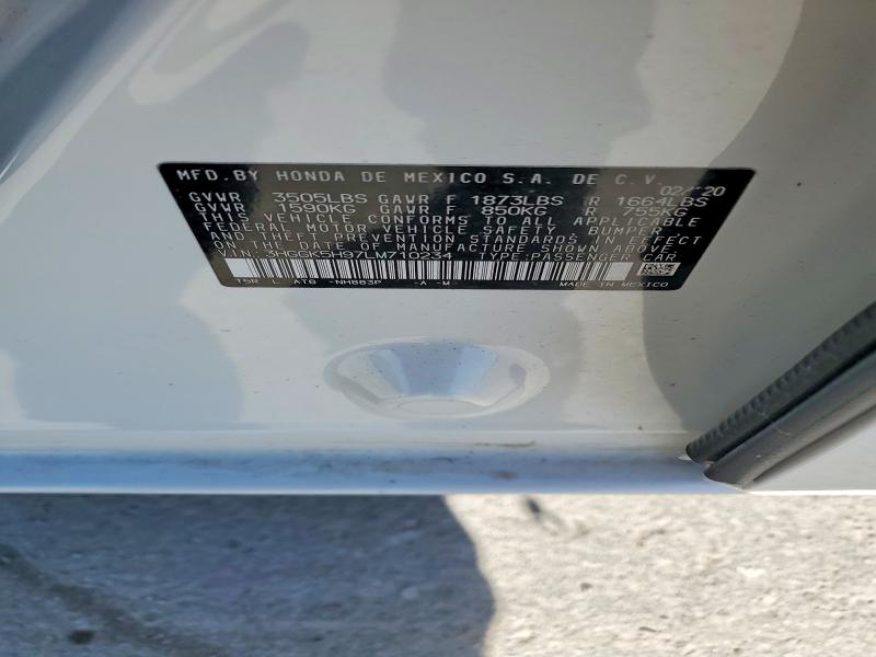 Продажа на аукционе авто 2020 Honda Fit, vin: 3HGGK5H97LM710234, номер лота: 53825856