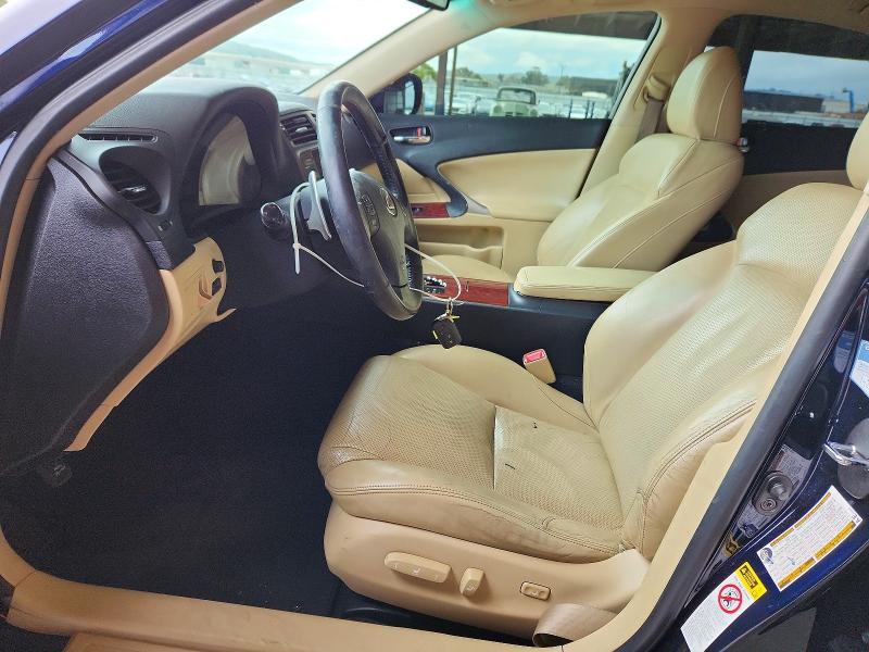 52392996 :رقم المزاد ، JTHBK262885055431 vin ، 2008 Lexus Is مزاد بيع