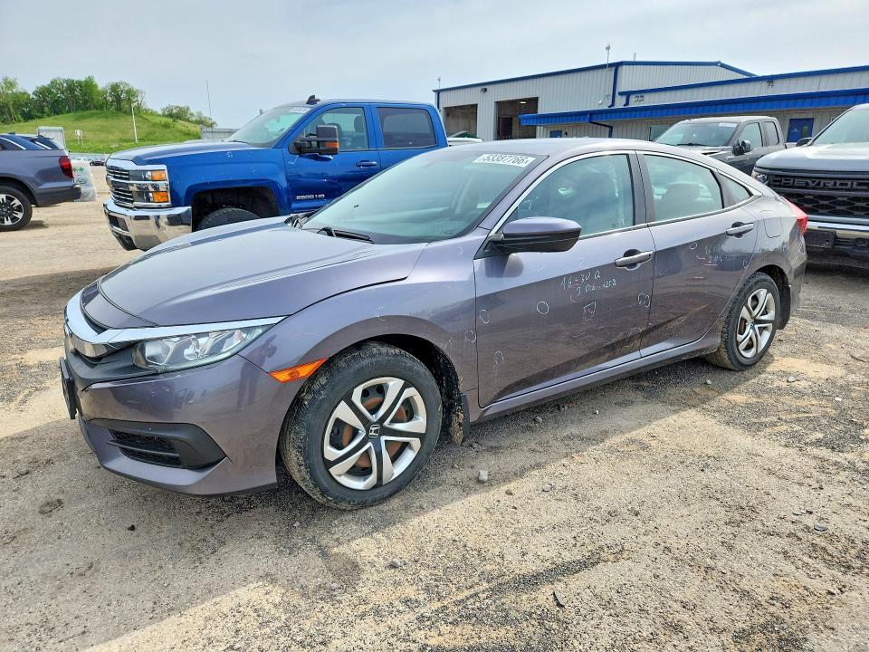 Продажа на аукционе авто 2017 Honda Civic, vin: 19XFC2F5XHE052142, номер лота: 53387766