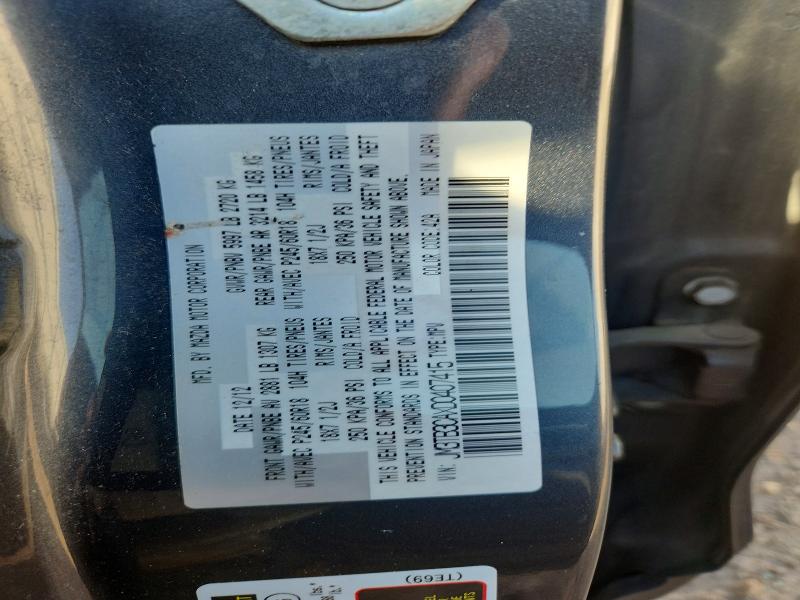 Продаж на аукціоні авто 2013 Mazda Cx-9, vin: JM3TB3CAXD0407415, номер лоту: 54716226