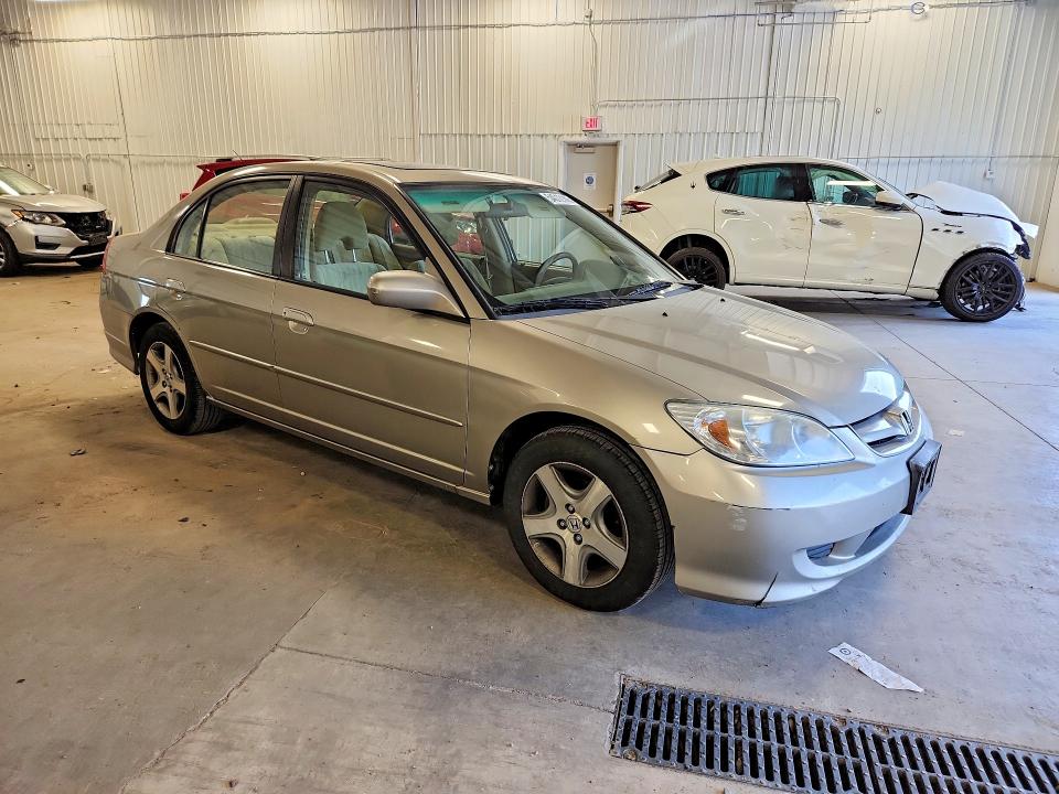 Aukcja sprzedaży 2005 Honda Civic, vin: 2HGES26825H565248, numer aukcji: 54012146