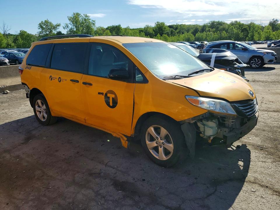 Продаж на аукціоні авто 2016 Toyota Sienna, vin: 5TDKK3DC4GS762814, номер лоту: 55358946