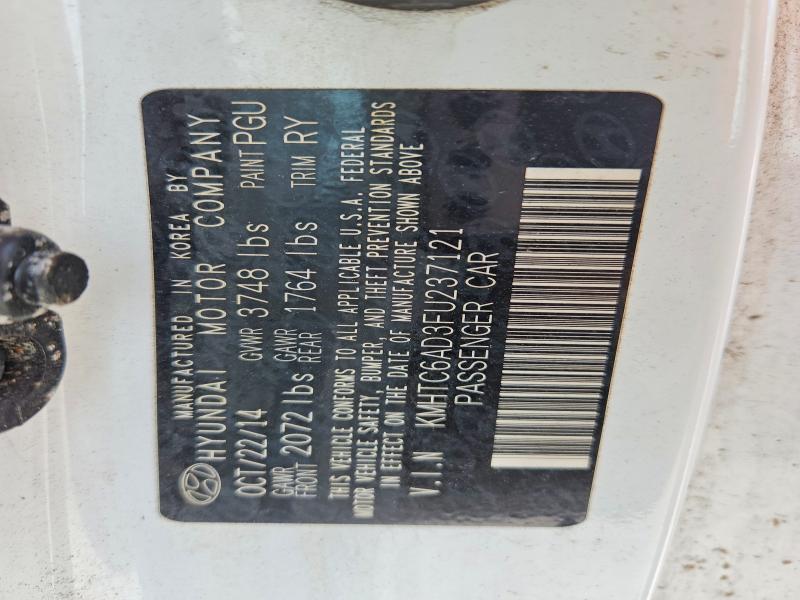 2015 Hyundai Veloster მანქანა იყიდება აუქციონზე, vin: KMHTC6AD3FU237121, აუქციონის ნომერი: 55231866