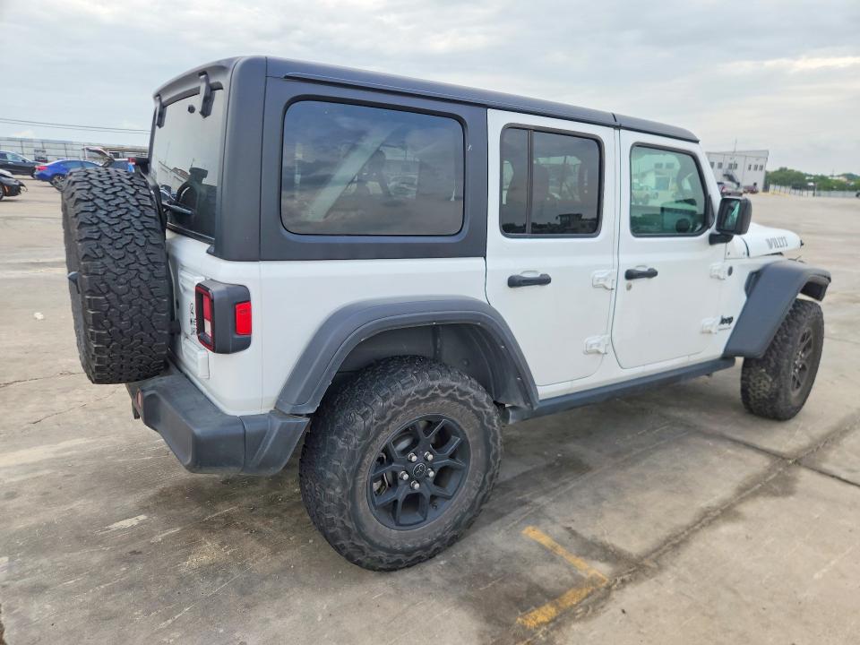 2024 Jeep Wrangler მანქანა იყიდება აუქციონზე, vin: 1C4PJXDN4RW104186, აუქციონის ნომერი: 54506196