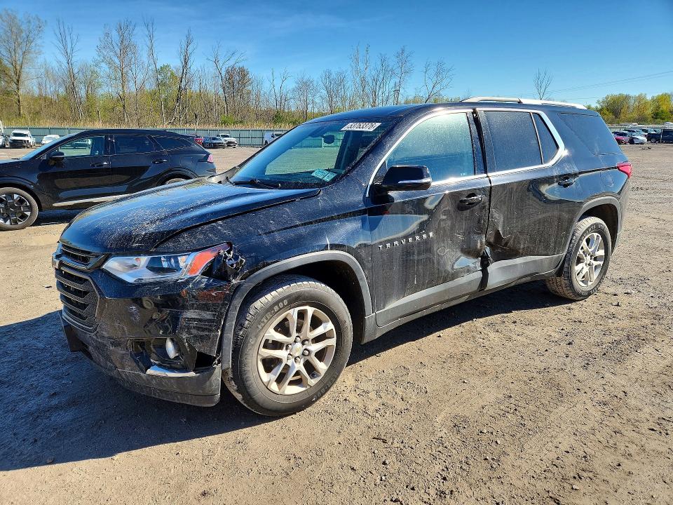53763376 :رقم المزاد ، 1GNERGKW1JJ145752 vin ، 2018 Chevrolet Traverse مزاد بيع