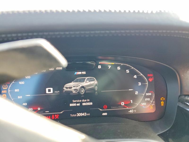 2022 Bmw M5 მანქანა იყიდება აუქციონზე, vin: WBS83CH05NCH70776, აუქციონის ნომერი: 52031526