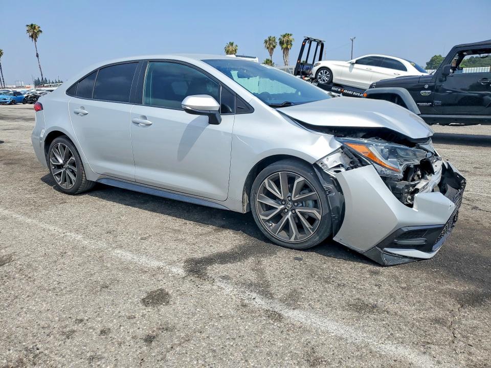 Продаж на аукціоні авто 2021 Toyota Corolla, vin: 5YFS4MCE1MP096731, номер лоту: 46780376