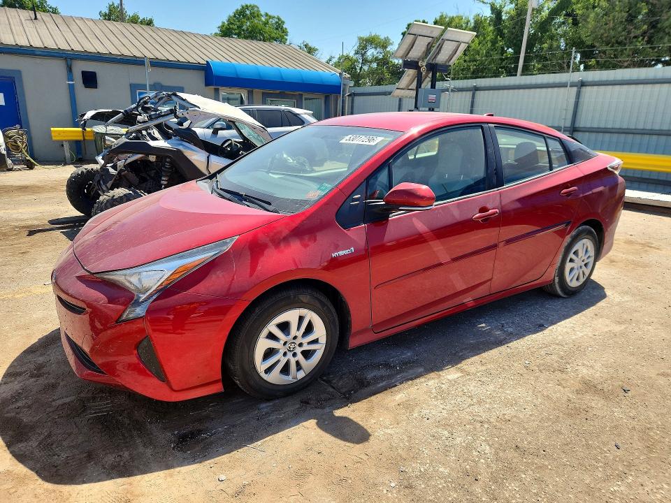 2016 Toyota Prius მანქანა იყიდება აუქციონზე, vin: JTDKBRFU5G3518373, აუქციონის ნომერი: 53017296
