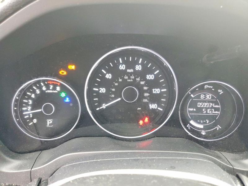 54963786 :رقم المزاد ، 3CZRU6H11NM758388 vin ، 2022 Honda Hr-v مزاد بيع