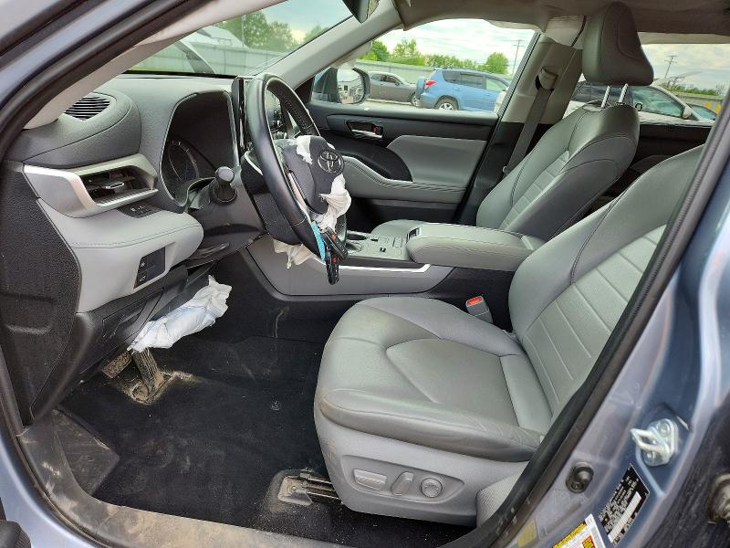 2021 Toyota Highlander მანქანა იყიდება აუქციონზე, vin: 5TDGBRCH9MS061591, აუქციონის ნომერი: 55368906