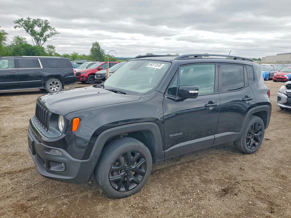 Продажа на аукционе авто 2017 Jeep Renegade, vin: ZACCJBBB7HPF44229, номер лота: 54371576