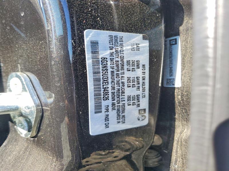 Aukcja sprzedaży 2014 Chevrolet Caprice, vin: 6G3NS5U3XEL948626, numer aukcji: 50995006