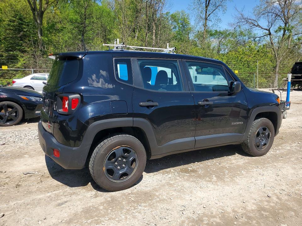 2020 Jeep Renegade მანქანა იყიდება აუქციონზე, vin: ZACNJBAB7LPL23925, აუქციონის ნომერი: 53597326