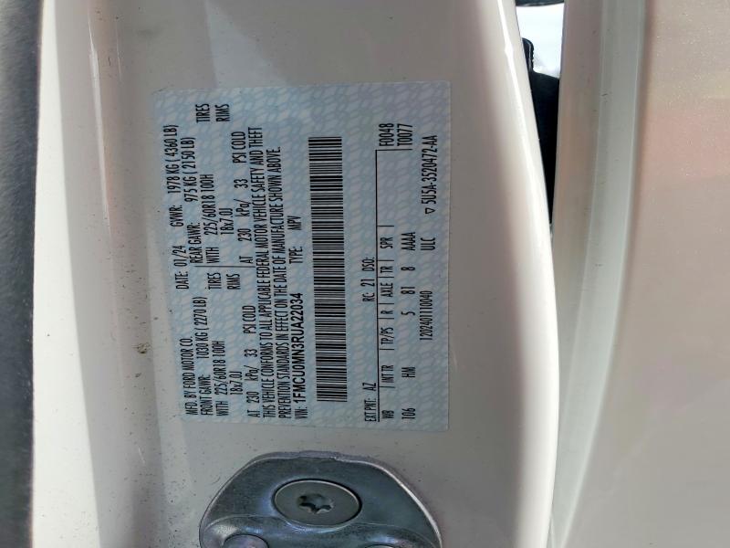 Продажа на аукционе авто 2024 Ford Escape, vin: 1FMCU0MN3RUA22034, номер лота: 53090506