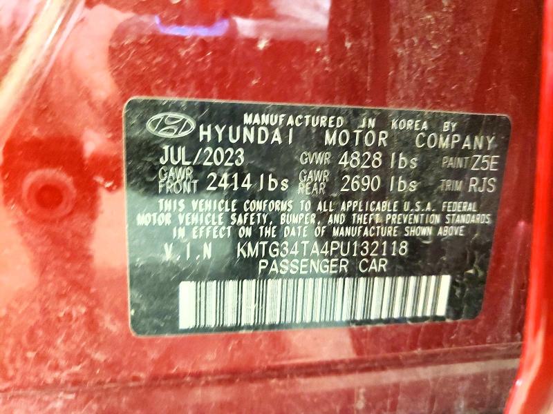 Aukcja sprzedaży 2023 Genesis G70, vin: KMTG34TA4PU132118, numer aukcji: 52293136
