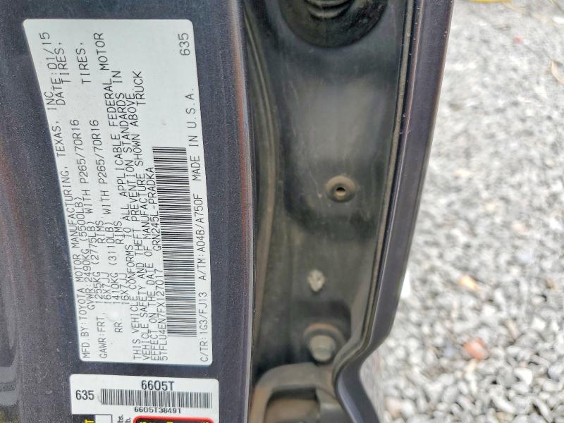 Aukcja sprzedaży 2015 Toyota Tacoma, vin: 5TFLU4EN7FX127017, numer aukcji: 54331086