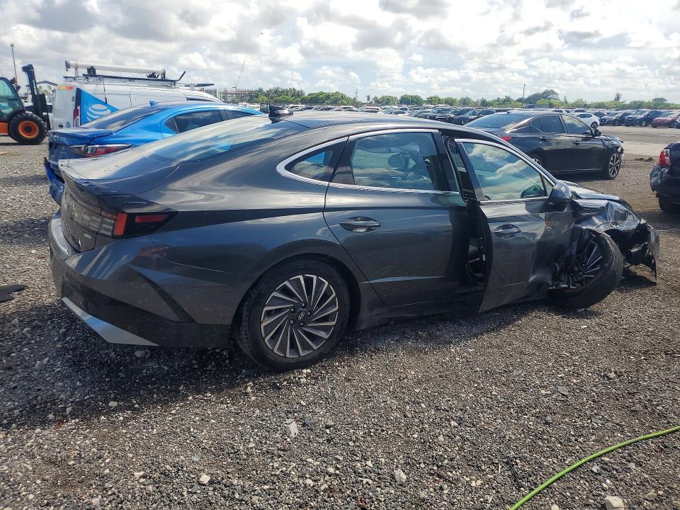 53574016 :رقم المزاد ، KMHL34JJ2RA096221 vin ، 2024 Hyundai Sonata Hybrid مزاد بيع