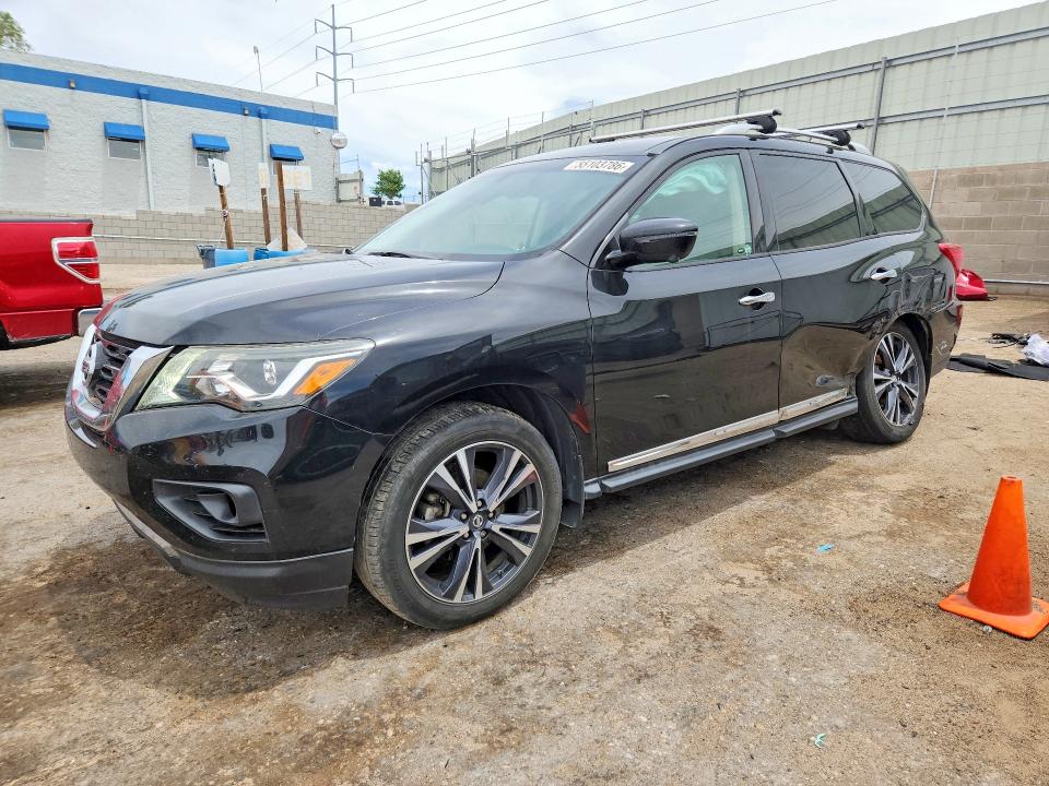 55103786 :رقم المزاد ، 5N1DR2MM2JC655904 vin ، 2018 Nissan Pathfinder مزاد بيع