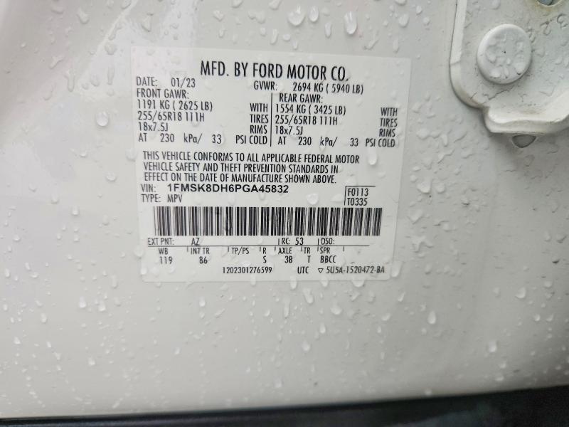 Aukcja sprzedaży 2023 Ford Explorer, vin: 1FMSK8DH6PGA45832, numer aukcji: 53997566