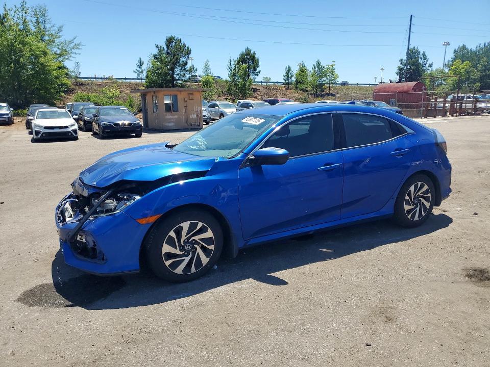 2017 Honda Civic მანქანა იყიდება აუქციონზე, vin: SHHFK7H29HU221482, აუქციონის ნომერი: 53807416