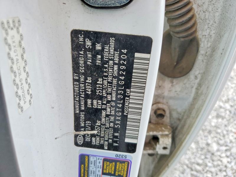 2020 Kia Optima მანქანა იყიდება აუქციონზე, vin: 5XXGT4L33LG429204, აუქციონის ნომერი: 52186196