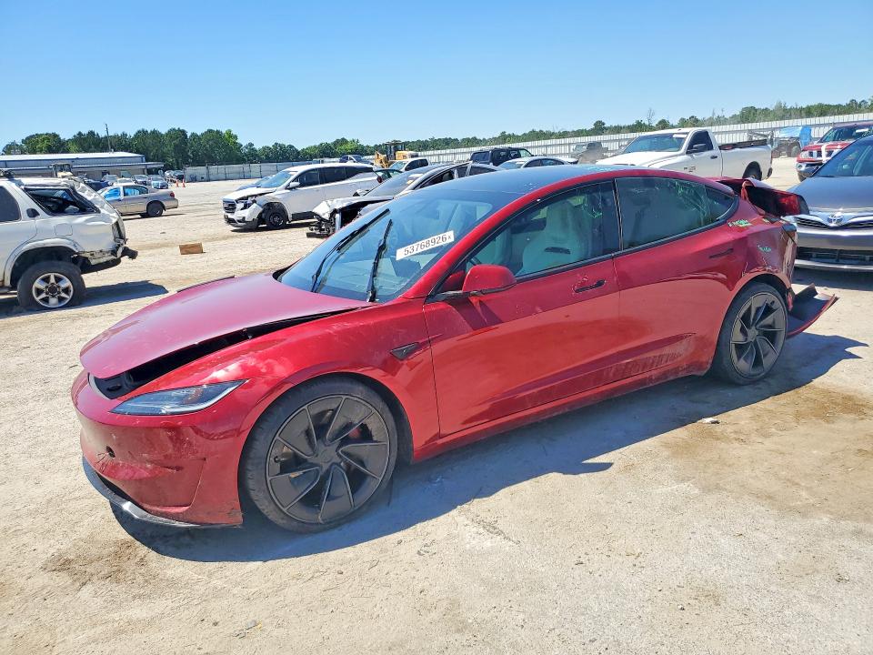 Продажа на аукционе авто 2024 Tesla Model 3, vin: 5YJ3E1ET8RF796972, номер лота: 53768926