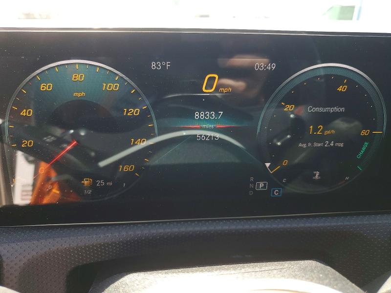 52753936 :رقم المزاد ، W1K3G4EB2MJ287485 vin ، 2021 Mercedes-benz A مزاد بيع