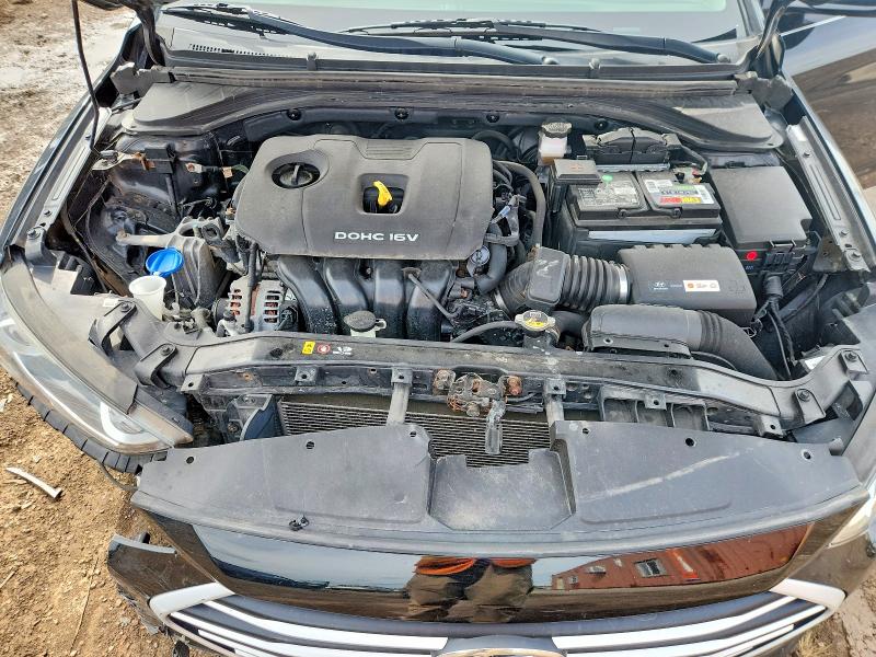 2017 Hyundai Elantra მანქანა იყიდება აუქციონზე, vin: KMHD74LFXHU303355, აუქციონის ნომერი: 53837526