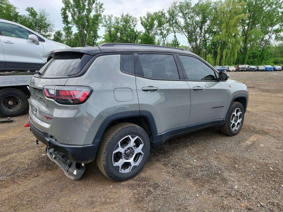 Продаж на аукціоні авто 2022 Jeep Compass, vin: 3C4NJDDB0NT203440, номер лоту: 55054626